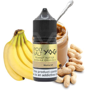 سالت گرانولای موز کره بادام‌ زمینی پاد سالت - Pod Salt Peanut Butter Banana Granola 30ml
