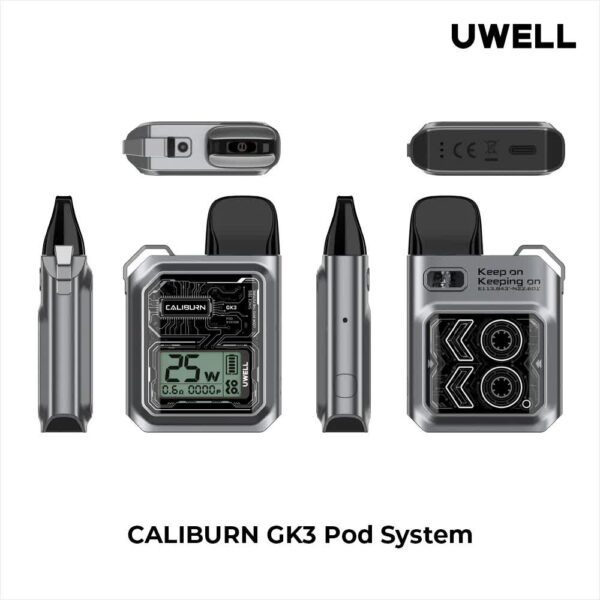 پاد سیستم یوول کالیبرن جی کی 3 - Uwell Caliburn GK3